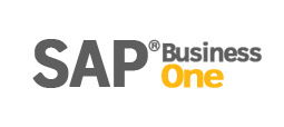 SAP Business One Logo weiß NEU